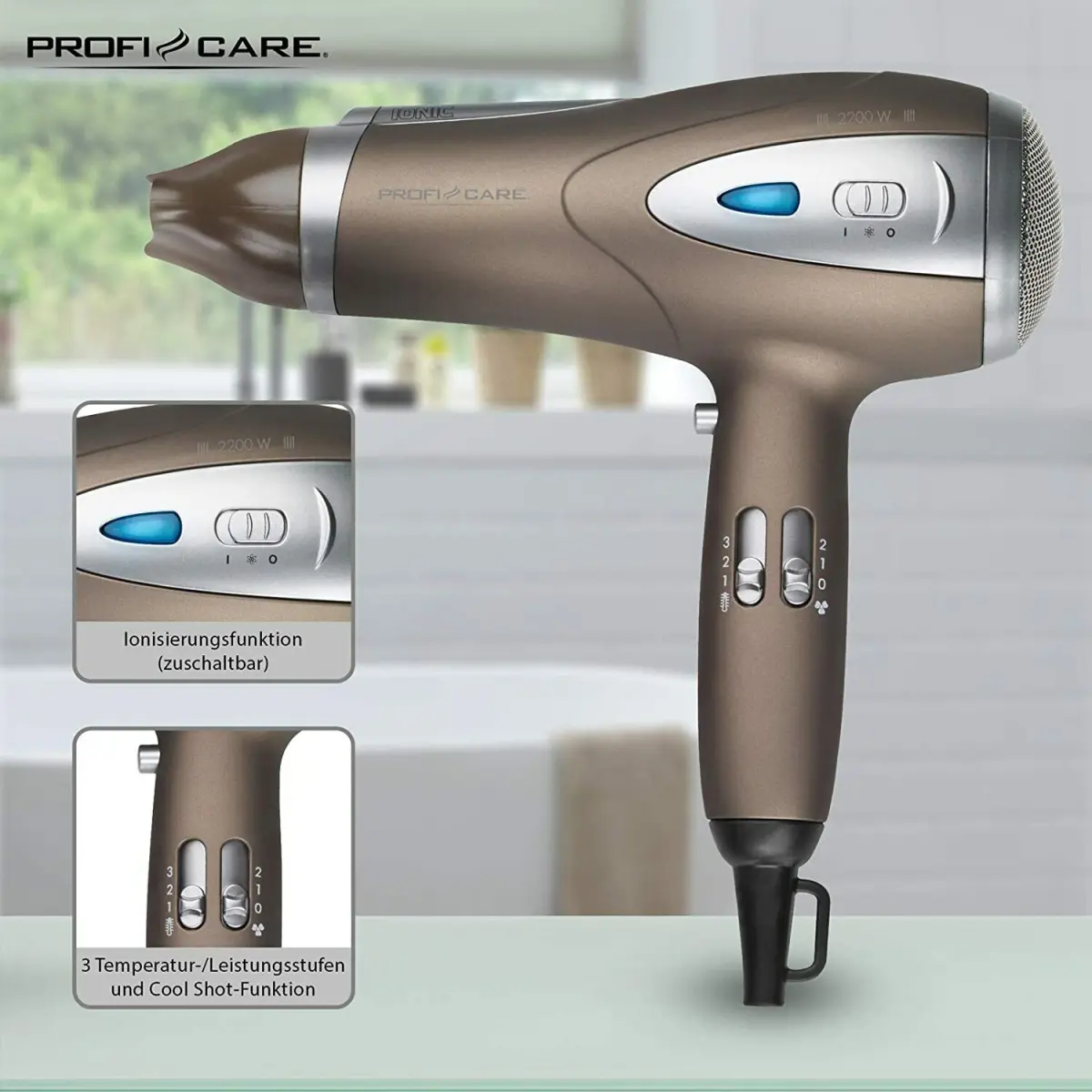 ProfiCare Profesyonel Saç Kurutma Makinesi - Görsel 2