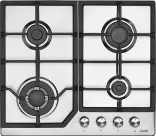 Elleti Inox 4 Göz Ankastre Ocak - Image 1