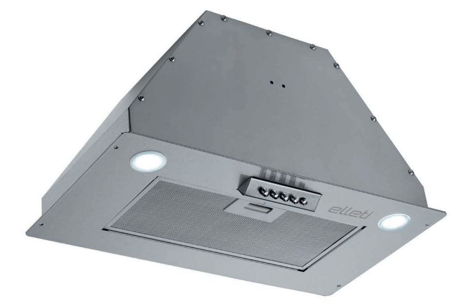 Elleti Inox Davlumbaz 52cm. - Image 1