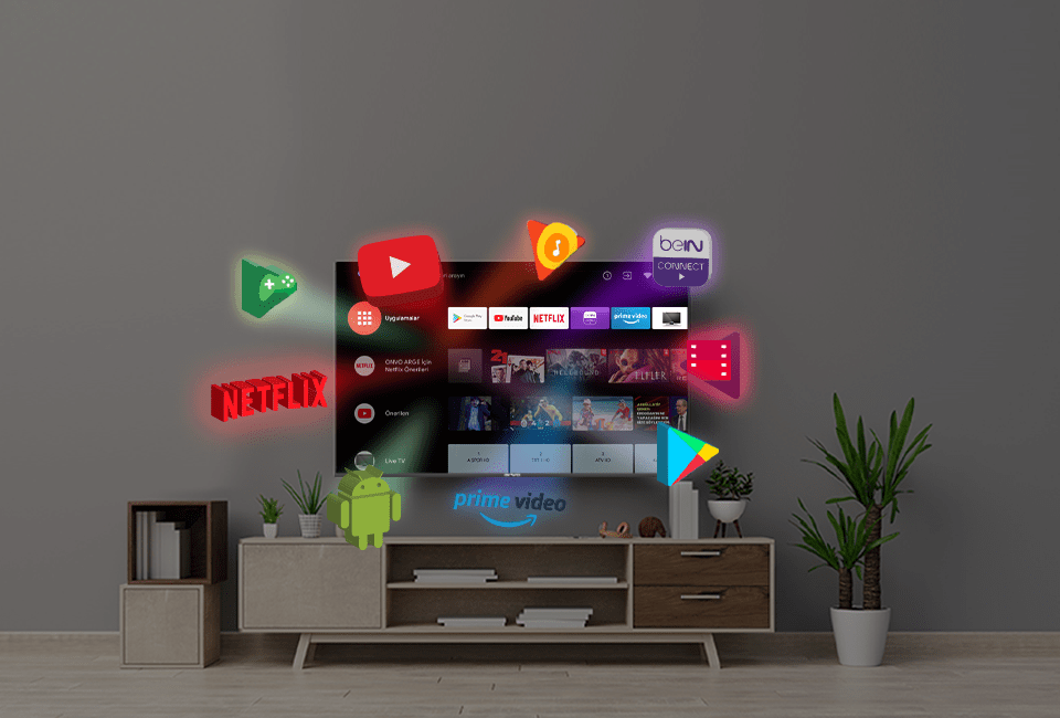 Botech 75'' Android  TV - Görsel 2