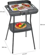 BOMANN Barbekü Gril Standlı BQS 2244 CB - Image 2