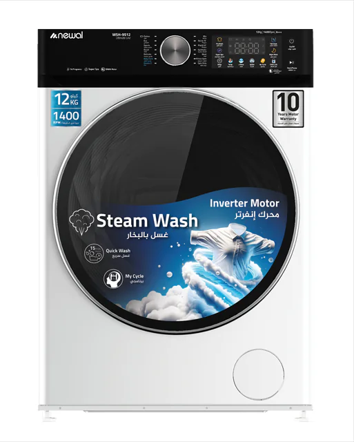 Newal WSH9512/1  12KG Çamaşır Makinesi 1400RPM