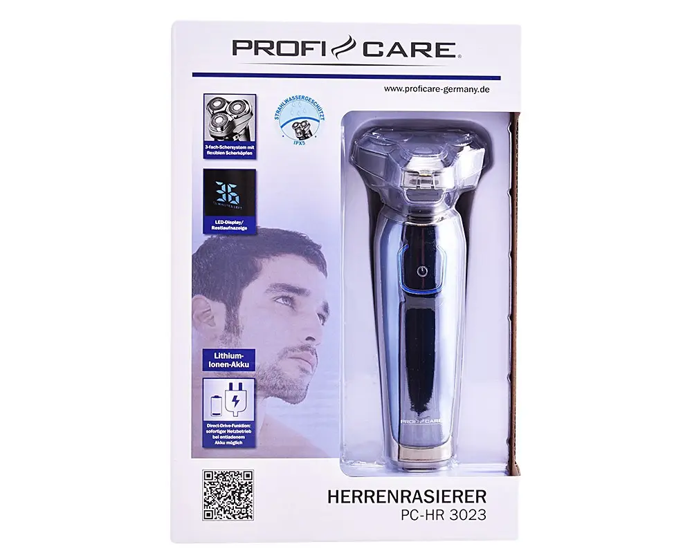 ProfiCare Şarjlı Traş Makinesi - Krom - Görsel 2
