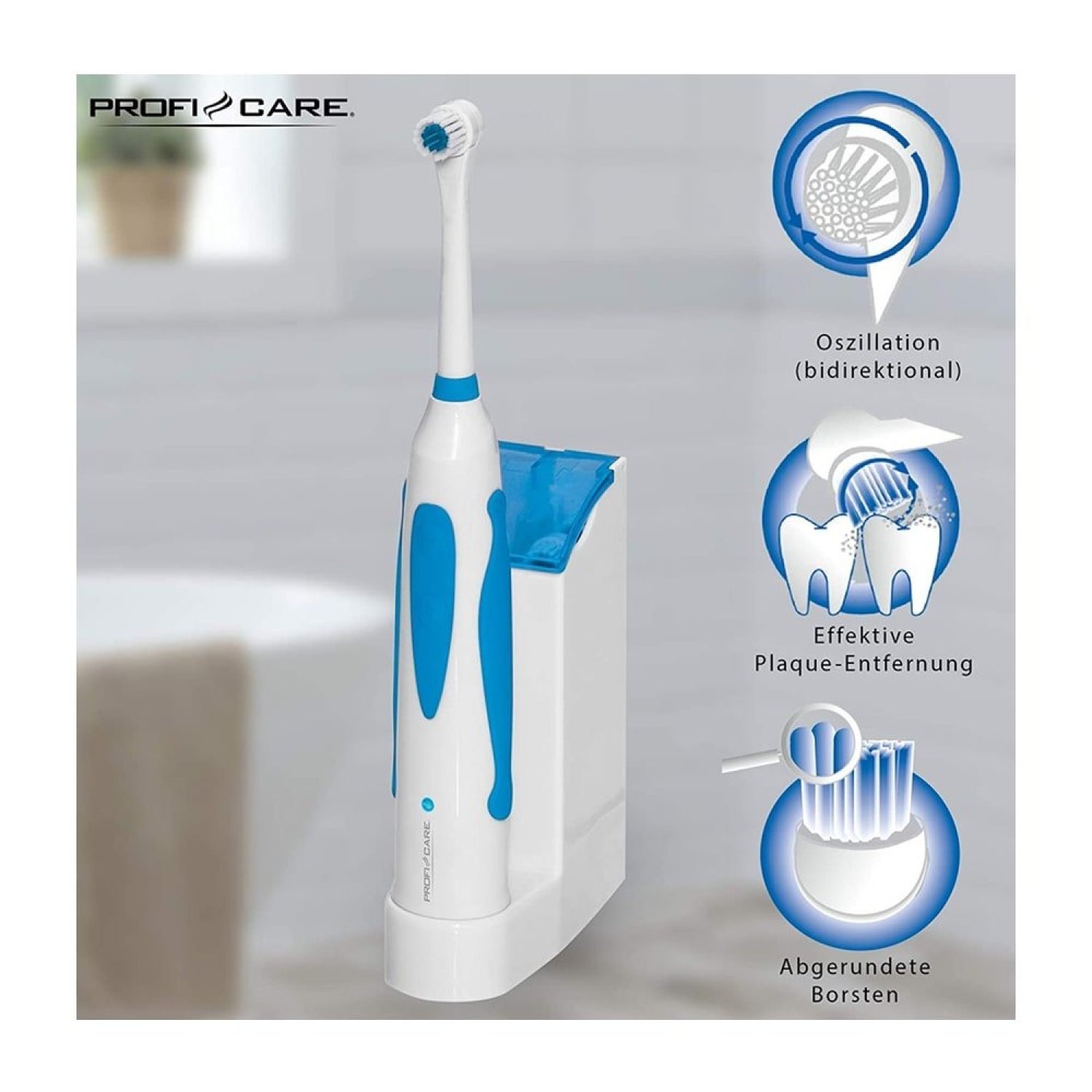 Proficare Pilli Diş Fırçası (İstasyonlu) - Görsel 2