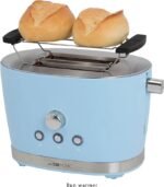 Clatronic Tost makinası - 2 renk - mavi ve pembe (Retro Seri)