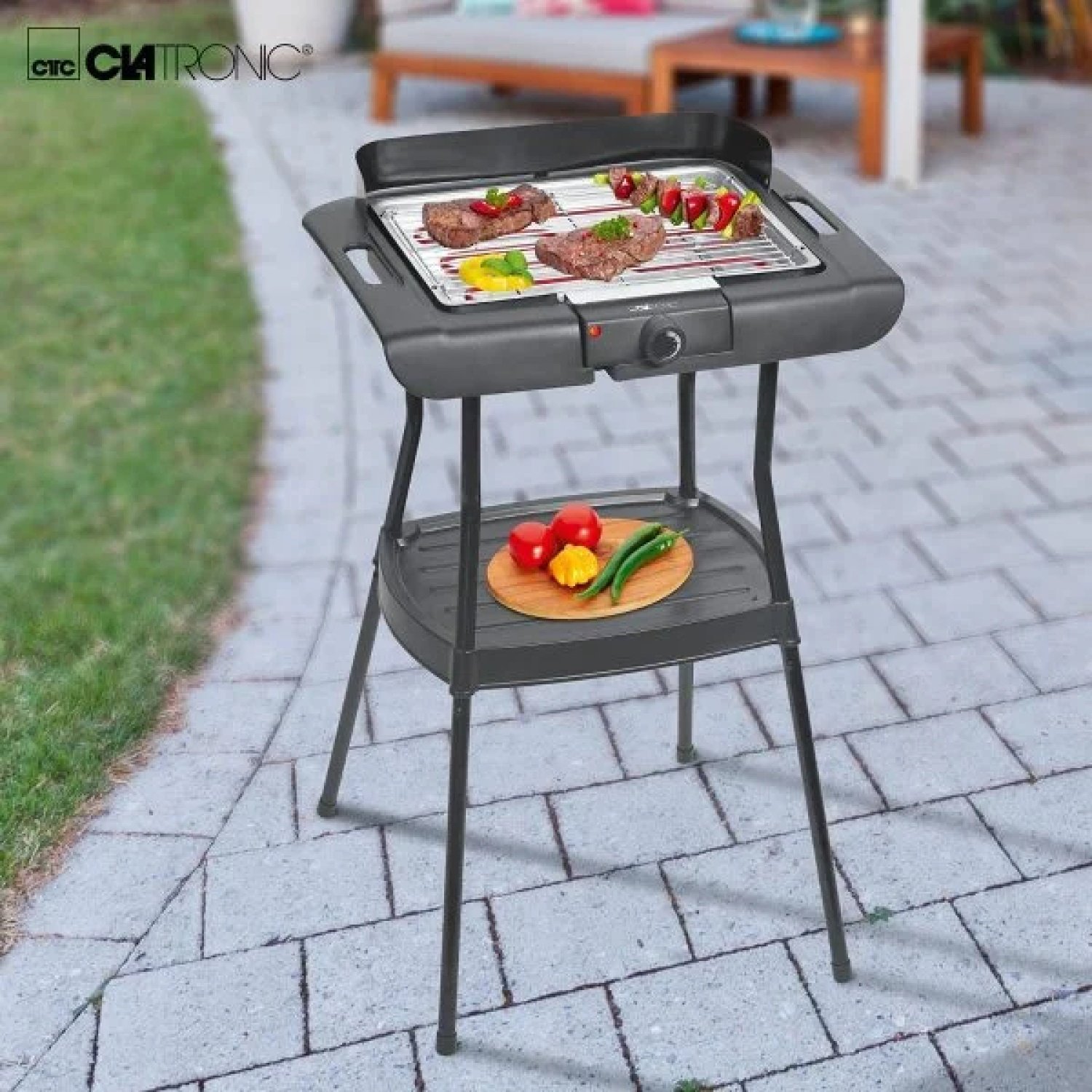 Clatronic Barbekü Grill Standlı - Görsel 2