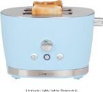 Clatronic Tost makinası - 2 renk - mavi ve pembe (Retro Seri) - Görsel 2