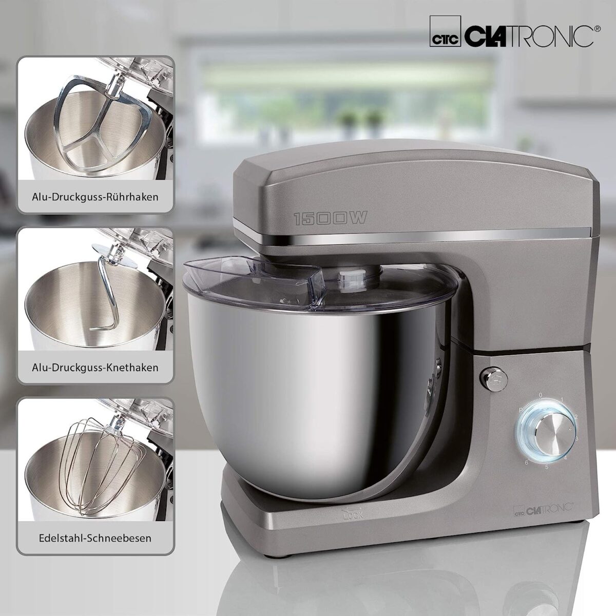 Clatronic Hamur Yoğurma Makinesi - Görsel 2