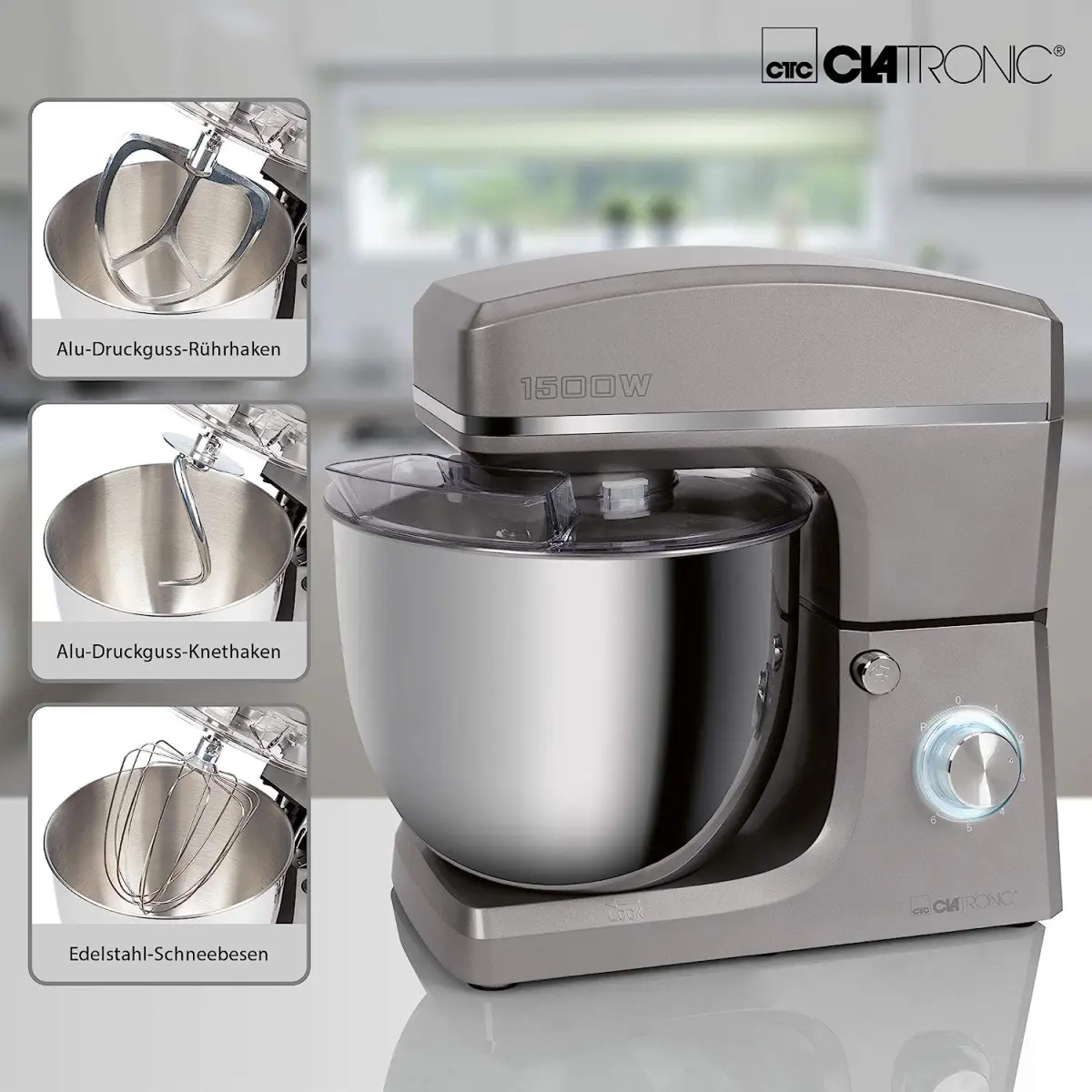 Clatronic Hamur Yoğurma Makinesi - Görsel 2