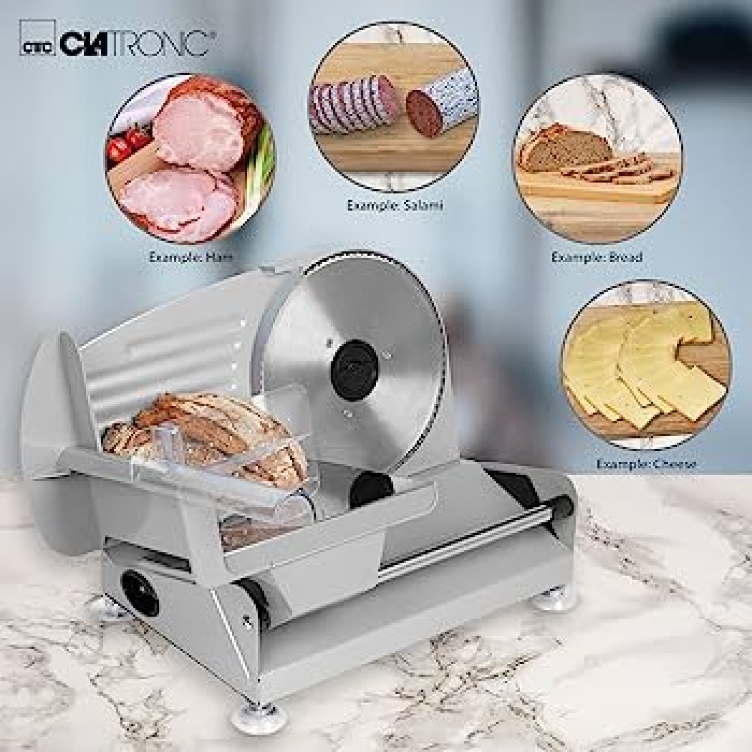 81gIrxlqW8L._AC_UF350,350_QL80_ Clatronic Gıda Dilimleme Makinesi - Görsel 3