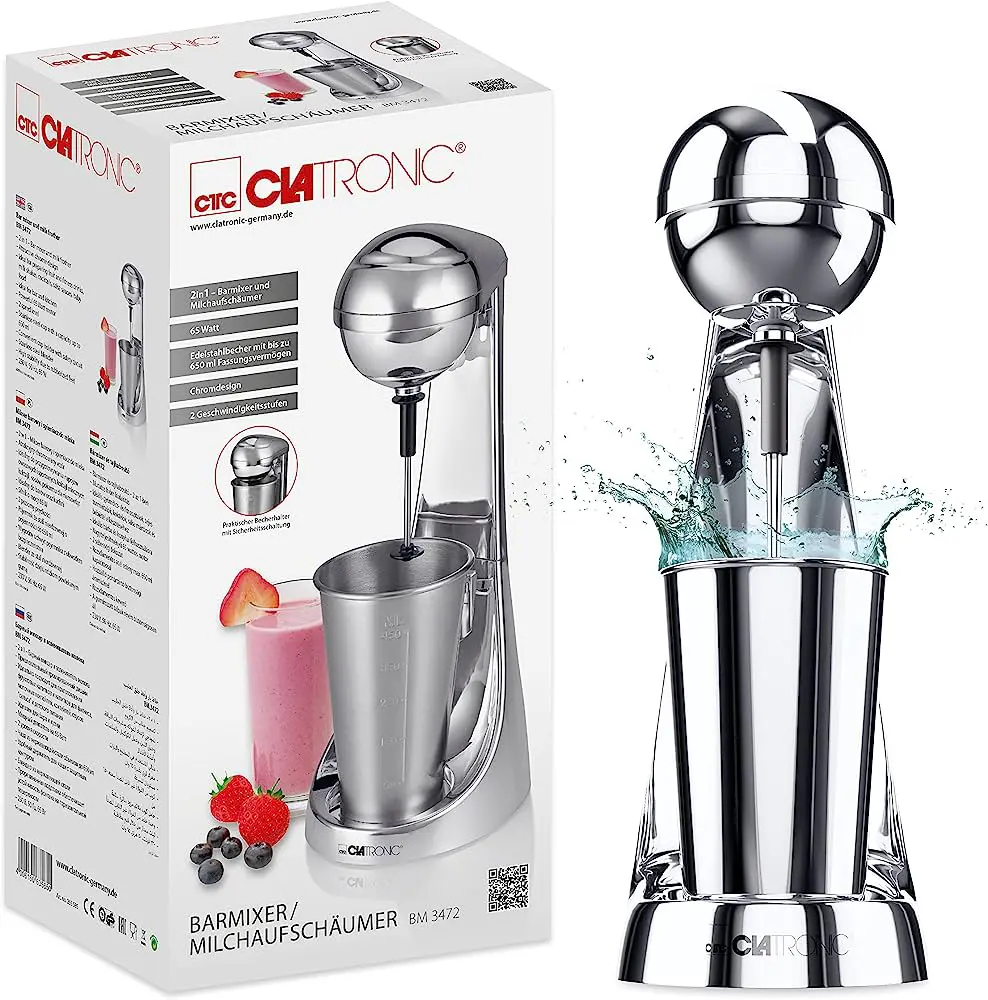 Clatronic Bar Mixer - Süt Köpürtücü - Görsel 3