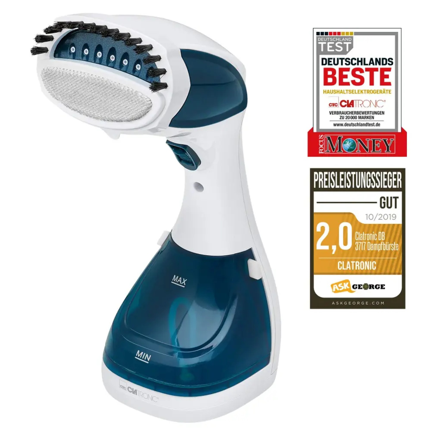 Clatronic Buharlı Fırça Ütü - Görsel 1