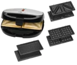 Clatronic Çoklu Izgara (Tost - Gril - Waffle)