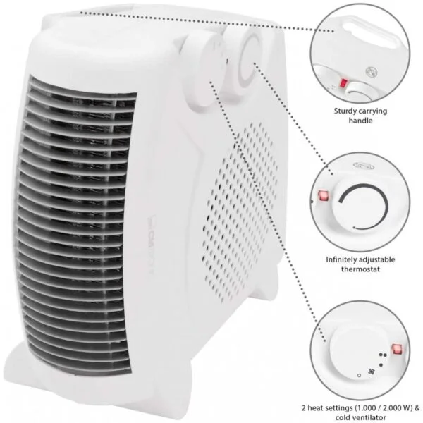 Clatronic Fanlı Soba 1000/2000W