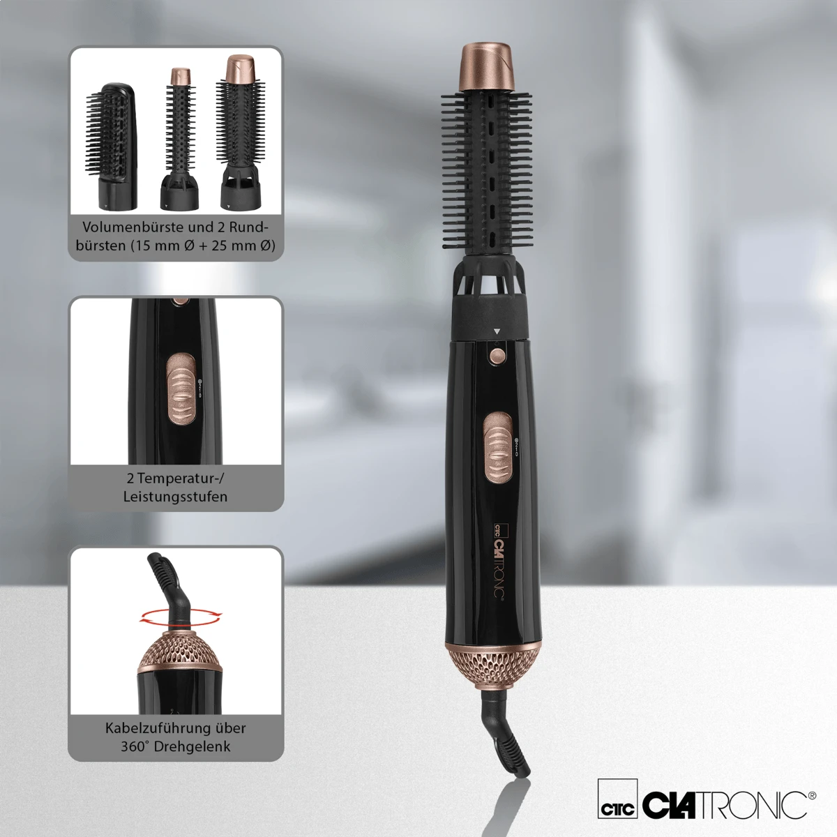 Clatronic Saç şekillendirici - 2 renk