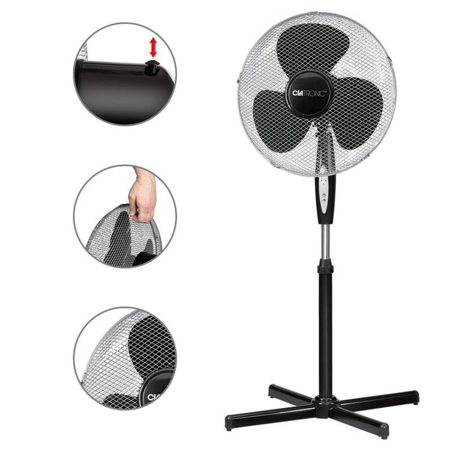 Uzaktan Kumandalı Ayaklı Vantilatör 40cm ProfiCare Uzaktan Kumandalı Ayaklı Vantilatör 40cm - Görsel 1