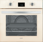 Elleti Krem Cam Ankastre Fırın 60cm.