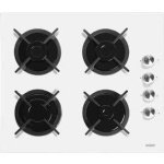 Elleti Beyaz 4 Göz Ankastre Cam Ocak