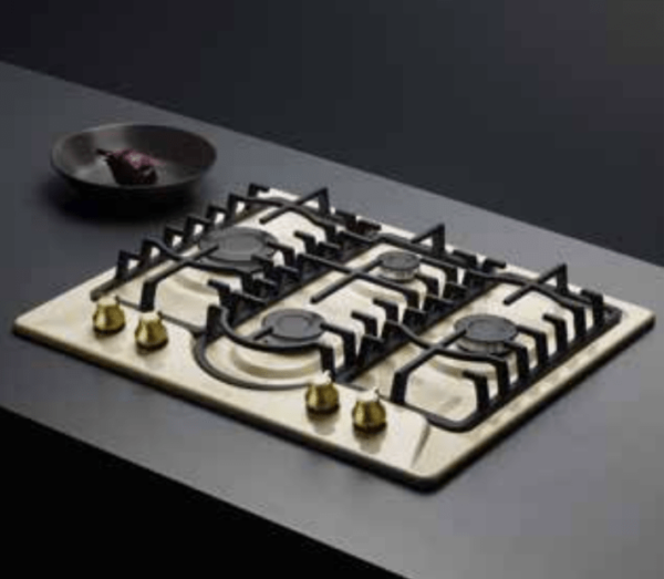 Elleti Bej Emaye Rustik Ocak 4 Gazlı