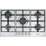 Elleti Inox 5 Göz Gazlı Ocak 90cm. (1 Wok dahil)
