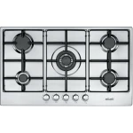 Elleti Inox 5 Göz Gazlı Ocak 90cm. (1 Wok dahil)