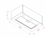 Elleti Inox Davlumbaz 52cm. - Image 2