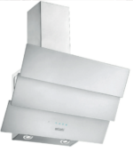 Elleti Beyaz Açılı 3 Cam Davlumbaz 60 cm.