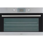 Elleti Inox Siyah Fırın Touch Timer 90 cm.