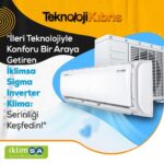 İklimSA Sigma Comfort A++ Inverter Klima 9000 - 24000 BTU/h