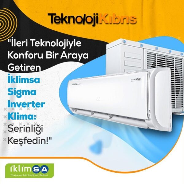 İklimSA Sigma Comfort A++ Inverter Klima 9000 - 24000 BTU/h