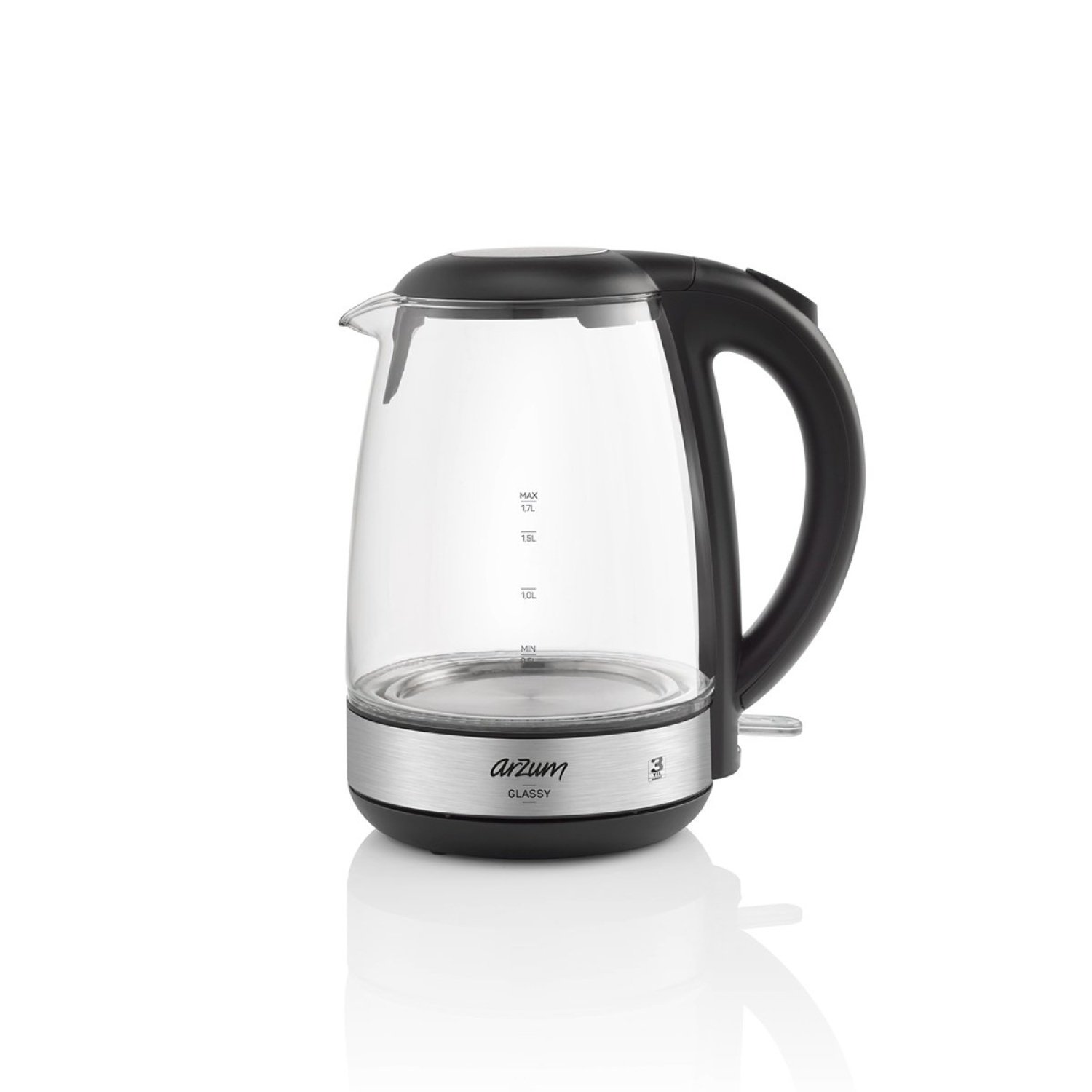 AR3071 Glassy Su Isıtıcısı - Cam