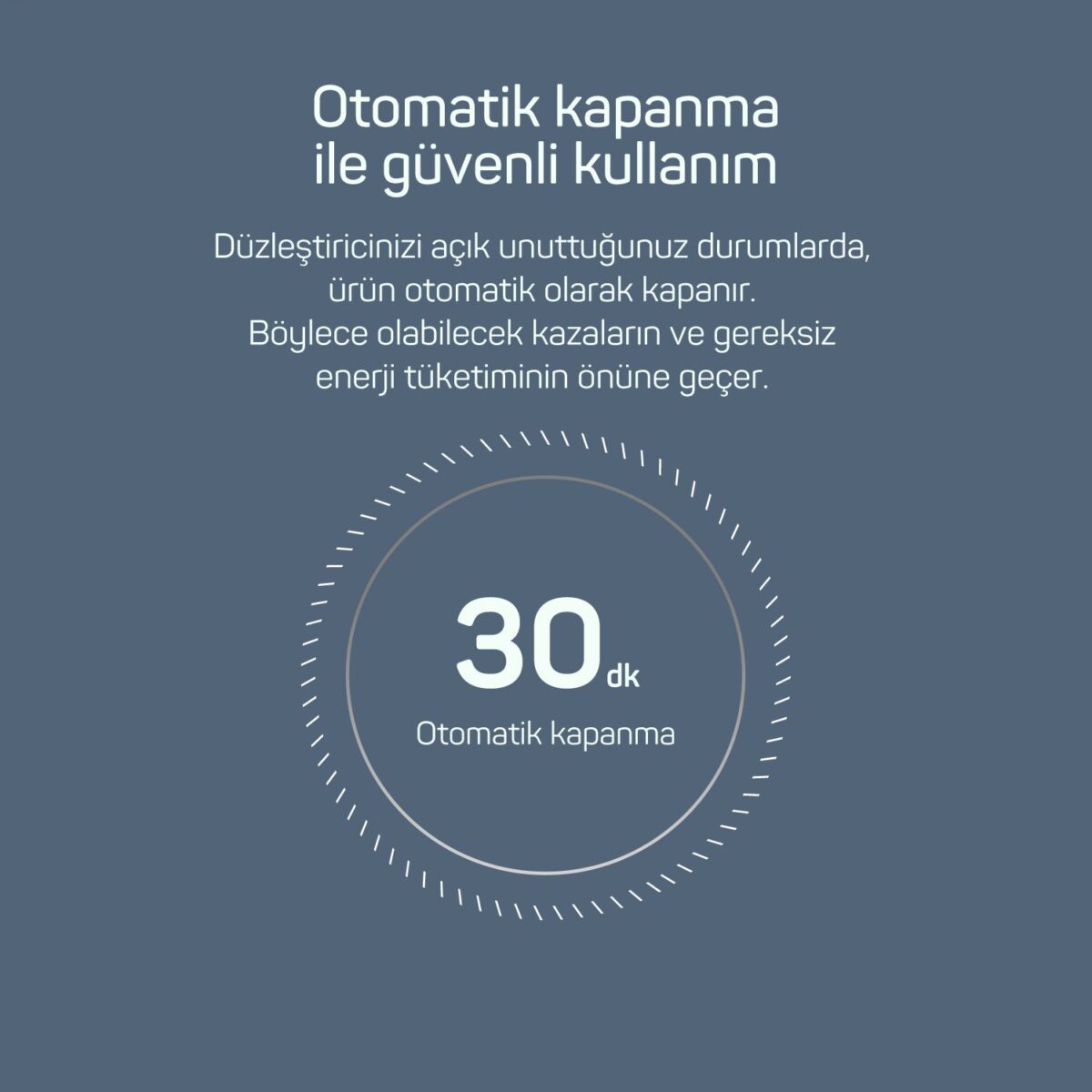 AR5077 Trendcare İnce Saç Düzleştirici - Antrasit