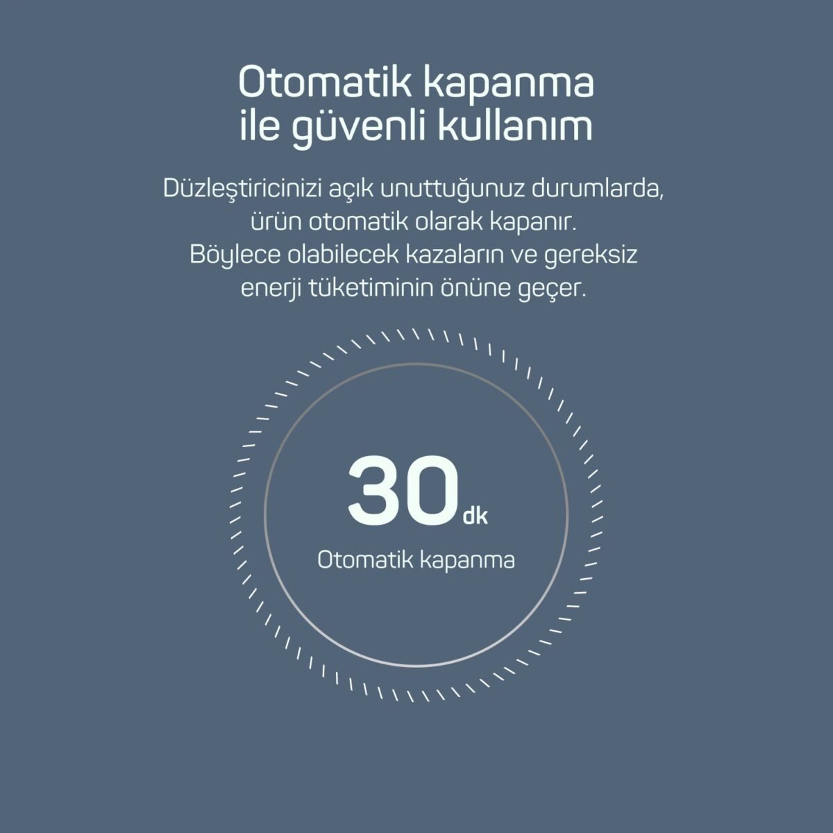 AR5078 Trendcare Geniş Saç Düzleştirici - Antrasit