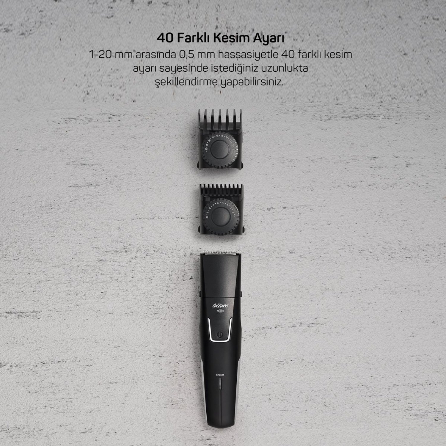 AR5200 Trace 5 in 1 Erkek Bakım Seti - Siyah