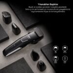 AR5201 Trace Pro 9 in 1 Erkek Bakım Seti - Siyah