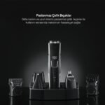 AR5201 Trace Pro 9 in 1 Erkek Bakım Seti - Siyah