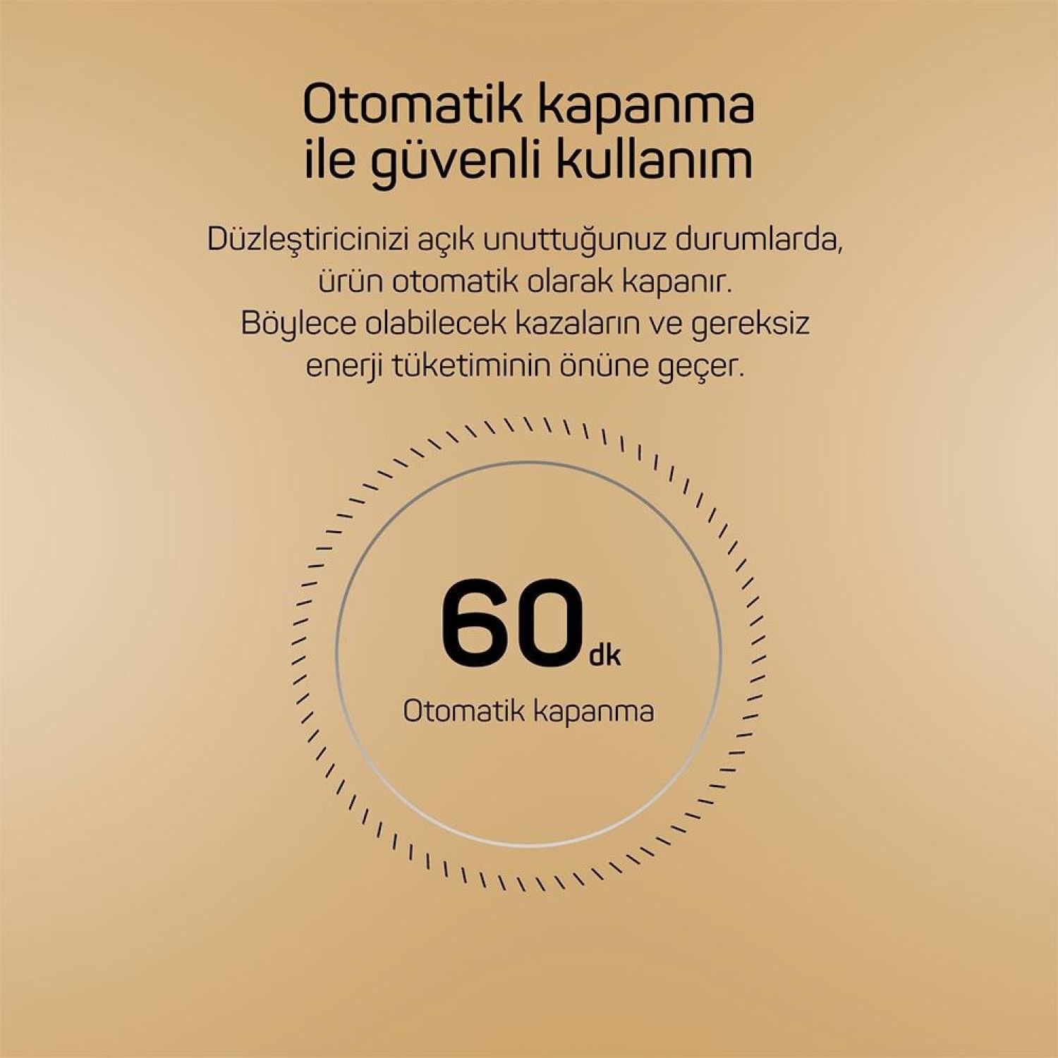 ARZUM PROSTYLE GOLD İNCE SERAMİK PLAKA SAÇ DÜZLEŞTİRİCİ