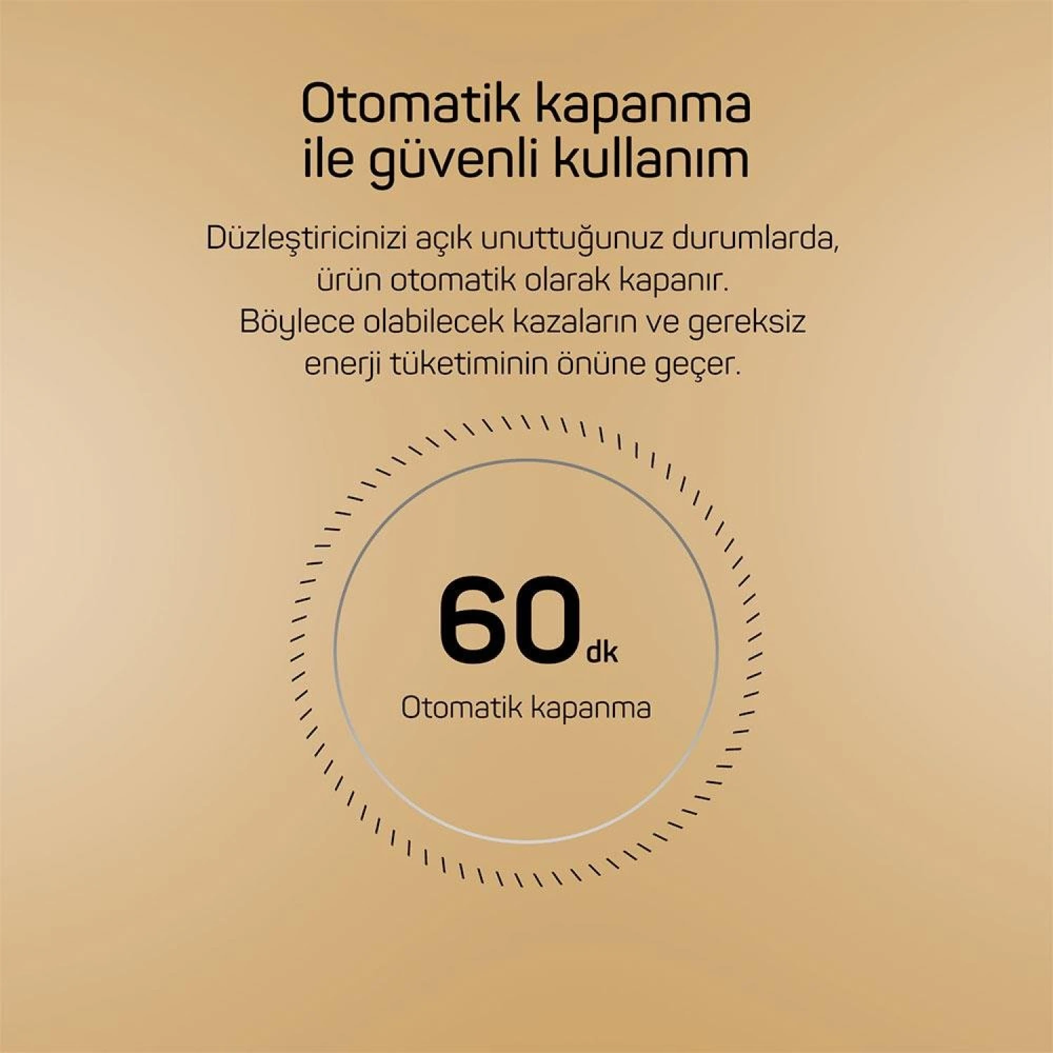 ARZUM PROSTYLE GOLD İNCE SERAMİK PLAKA SAÇ DÜZLEŞTİRİCİ