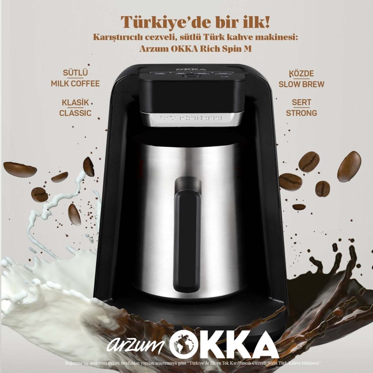 Arzum Okka Rıch Spın M Türk Kahve Makinesi