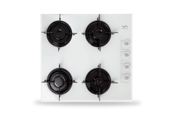 VENTİNO YANDAN KONTROL EMAYE IZGARALI 60 CM CAM ANKASTRE OCAK