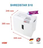 HSM SCHREDSTAR S10 EVRAK İMHA MAKİNESİ - Görsel 2