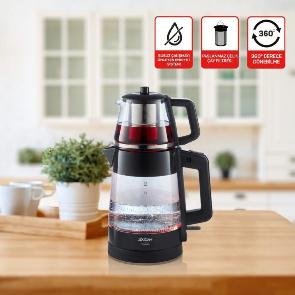 ARZUM AR3136 TEAMOND ÇAY MAKİNESİ