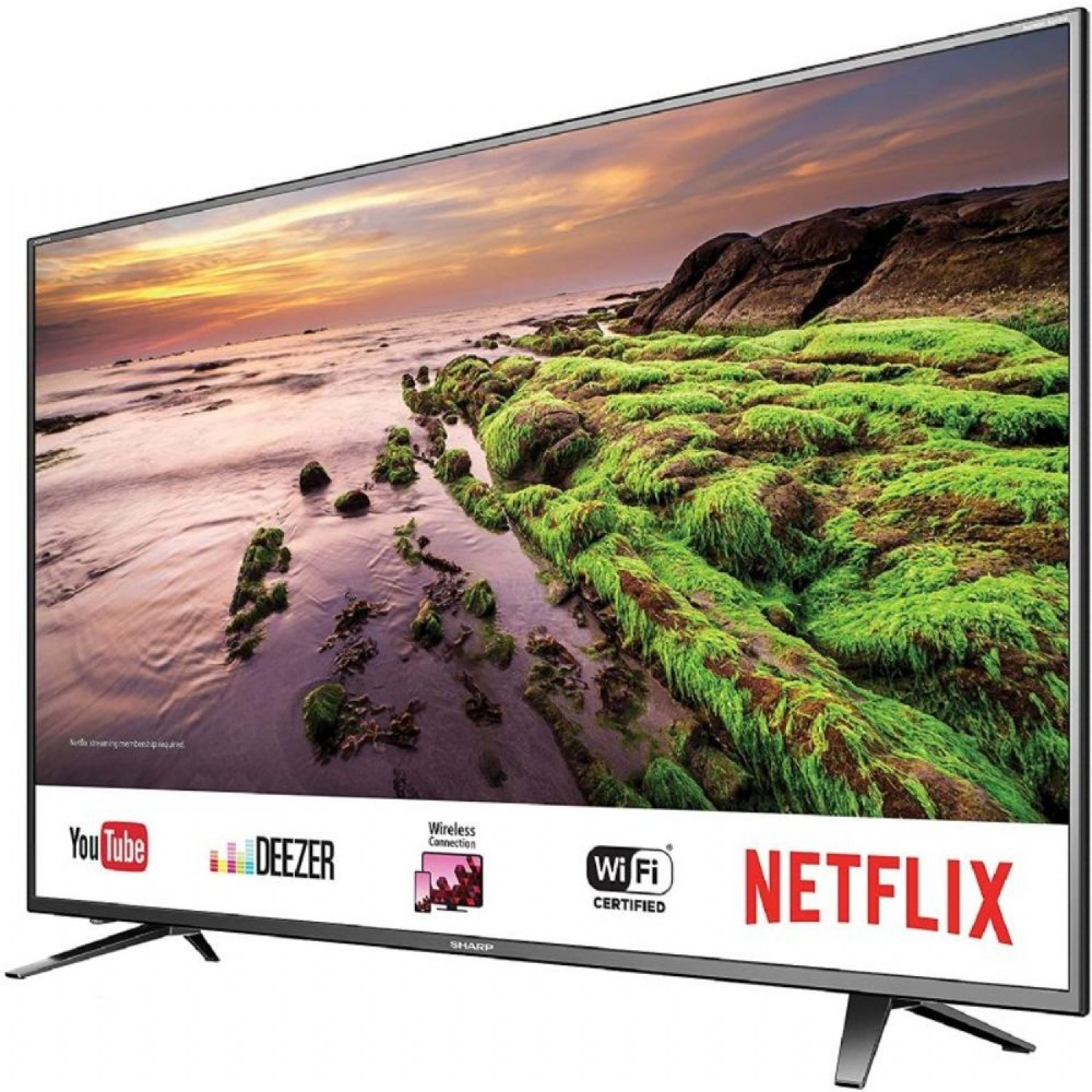 SHARP 4K Ultra HD Android TV - Görsel 1