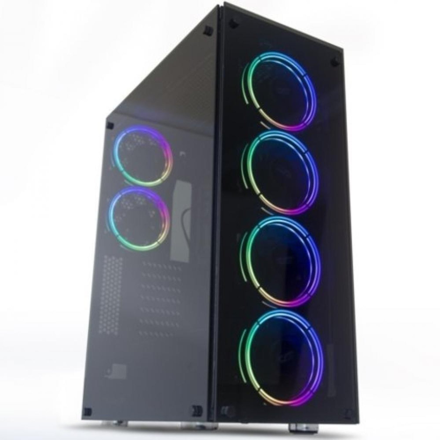 DarkFlash Phantom 650W 80+Br RGB Mid Tower Kasa - Görsel 1