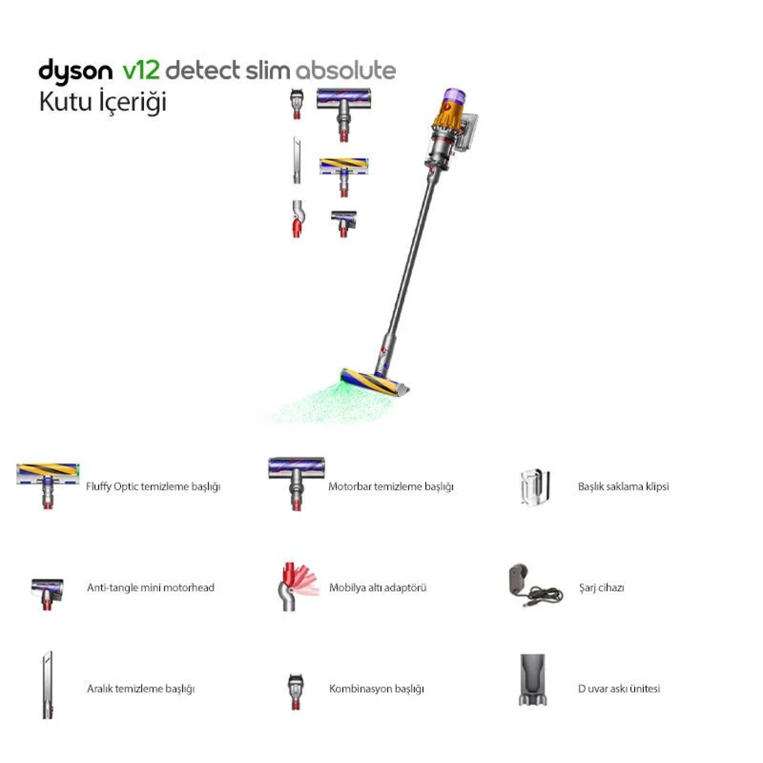 Dyson V12 Detect Slim Absolute - Görsel 3