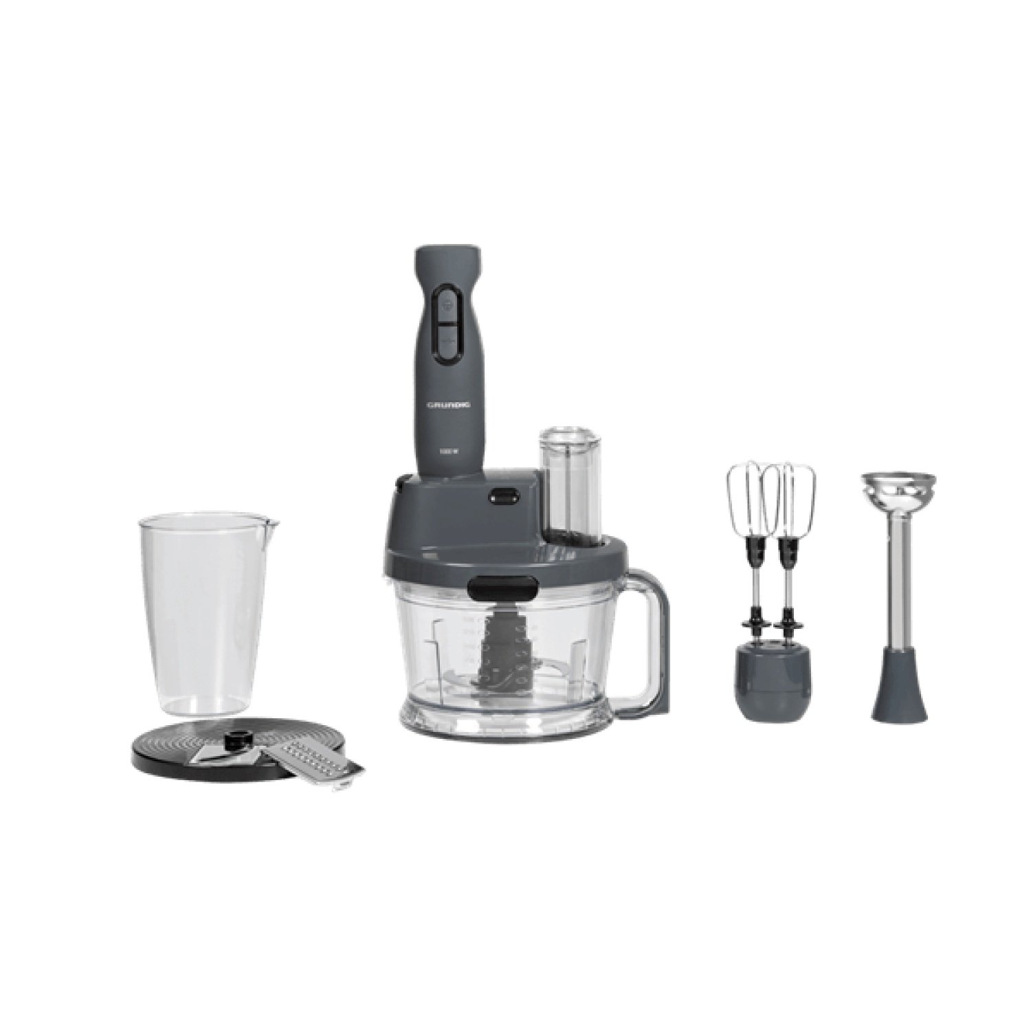 BL 4781 G Grundig El Blender Seti Silver - Görsel 1