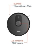 VCR 7330 Grundig Toz Boşaltma Üniteli Silme/Süpürme Akıllı Robot Süpürge - Görsel 5