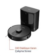 VCR 7330 Grundig Toz Boşaltma Üniteli Silme/Süpürme Akıllı Robot Süpürge - Görsel 8
