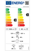 Samsung WD80T4046EE/LE Kurutmalı Çamaşır Makinesi - Görsel 2