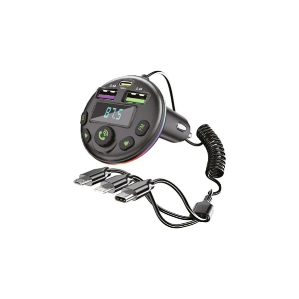 Sunix 40w 3.4a 3in1 Fm Araç Modülatörü MDL-15